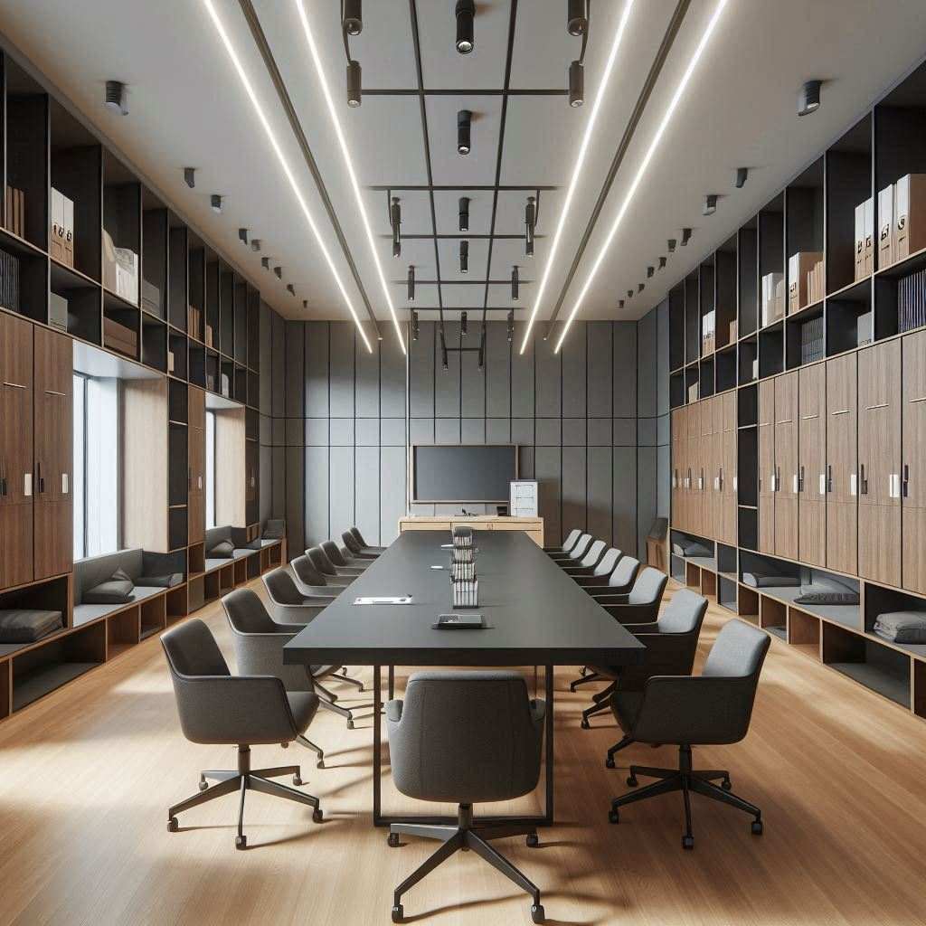 建筑设计公司在办公区局部施工期间怎样兼顾写字楼办公的企业文化墙设计